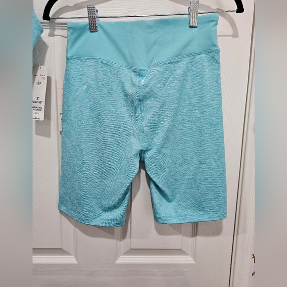 NWT Nanette Lepore "Play" Medium Blu Radiance Activewear Set - Picture 8 of 10